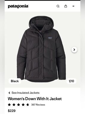 Patagonia Women's Down With It Jacket